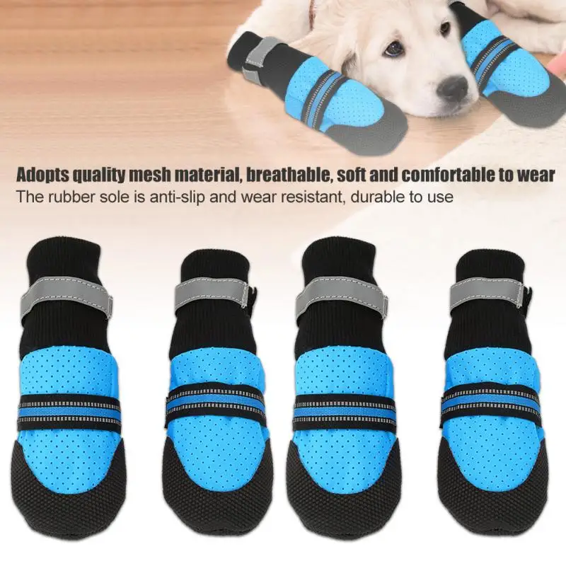 Fashionable Pet Dog Sneakers Small Medium Large Sized Dog Outdoor