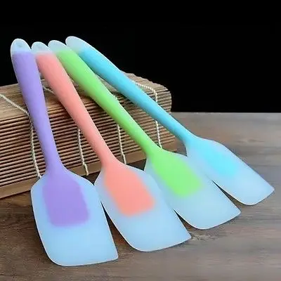  Cream Brush Silicone Spatula Baking Butter Scraper Cooking Kitchen Utensils