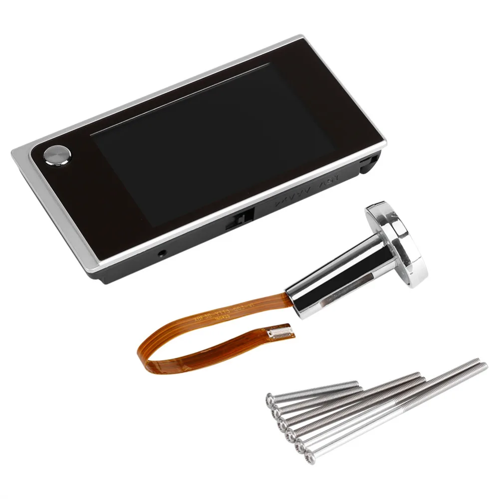 

Hot 3.5 Inch LCD Digital Cat Eye Viewer 120 Degree Door Eye Doorbell Video Camera Door Hardware