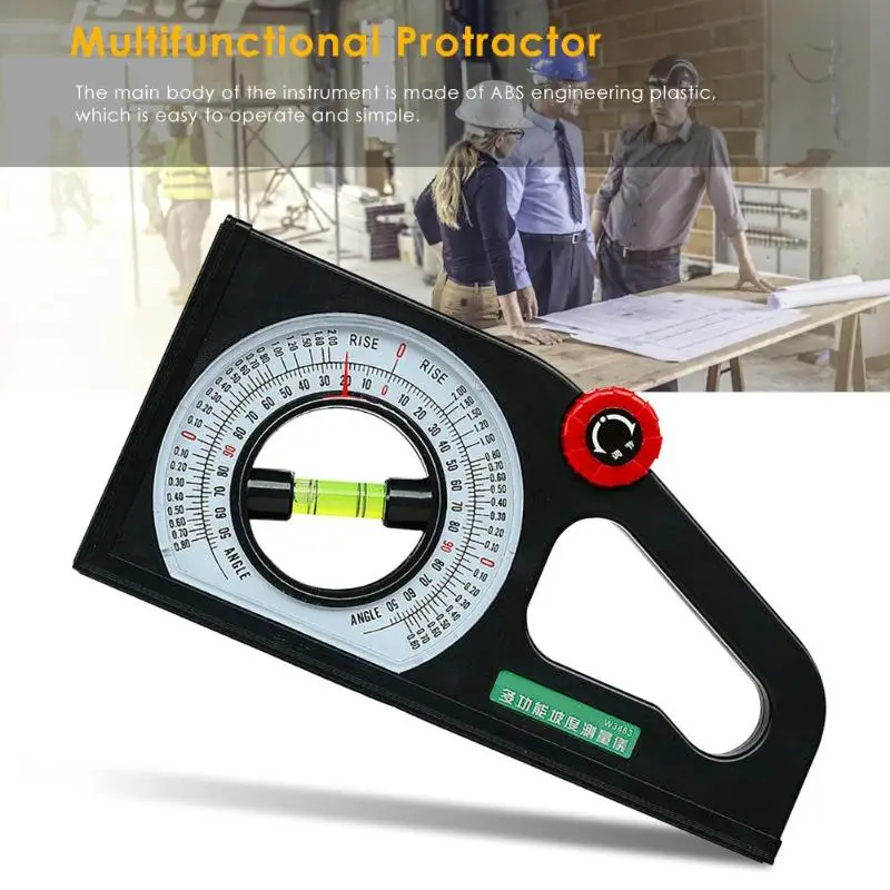 

ABS Plastic Slope Angle Meter Multifunctional Level Protractor Digital Horizontal Angle Slope Measuring Tools