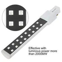 405nm двойной источник света УФ-светодиодный Светодиодная трубка 9/36/54 Вт электронный Индуктивный отверждения Замена для ногтей сушилка