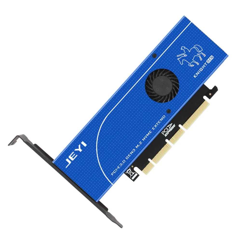 JEYI Blue Knight SK19 m. 2 для NVME NGFF SATA 110 мм PCIE3.0 двойной диск удлинитель адаптер карта Pcie3.0 Gen3