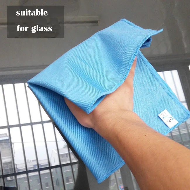 3 шт. супер воды абсорбент и прочный Miciofiber Стекло Ткань для очистки окна полотенца 35x35 см