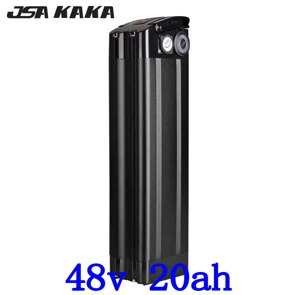 48 V 1000 W литиевая батарея 48 V 20AH литий-ионная аккумуляторная батарея ebike 48 V 20AH электрическая велосипедная батарея использует сотовый телефон LG с 54,6 V 2A зарядным устройством