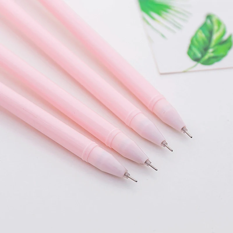 Новейшая розовая гелевая ручка в виде фламинго 0,38 мм милые силикагелевые головки нейтральные ручки для письма девочкам подарок школьные принадлежности корейские канцелярские принадлежности