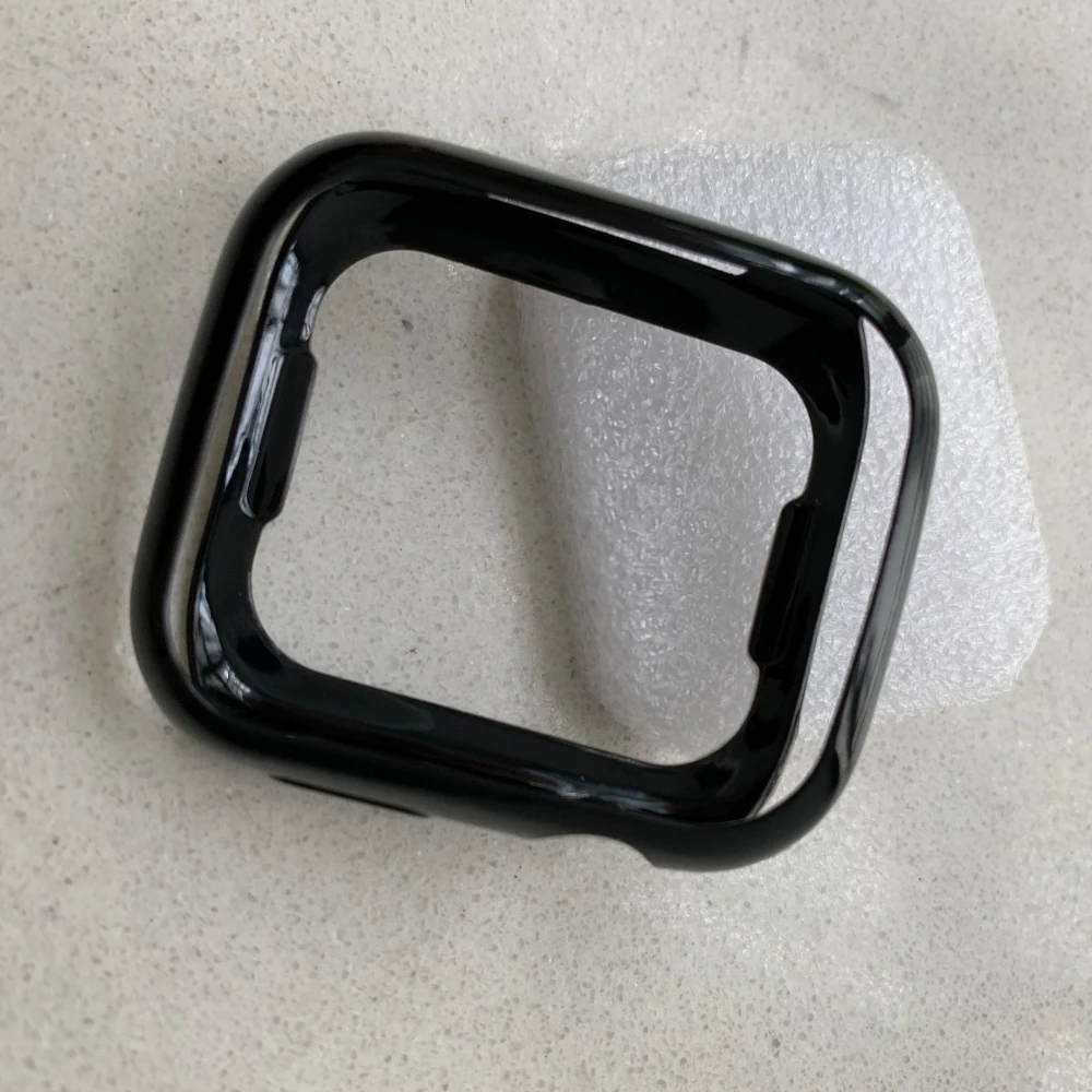 

Ultra-thin Soft Silicone TPU Protector Case Cover For Apple Watch 4 Series 4 40mm 44mm Frame Shell Perfect Match 40 44 mm Bumper