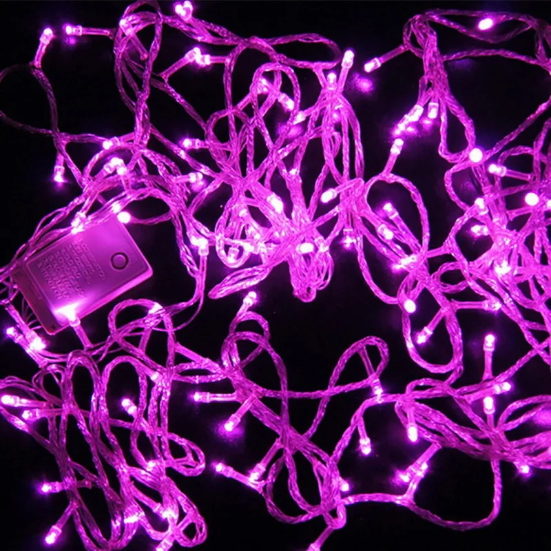 Креативные Diy Франгипани светодиодные гирлянды Aa батарея цветочное праздничное освещение вечерние гирлянды украшения для спальни
