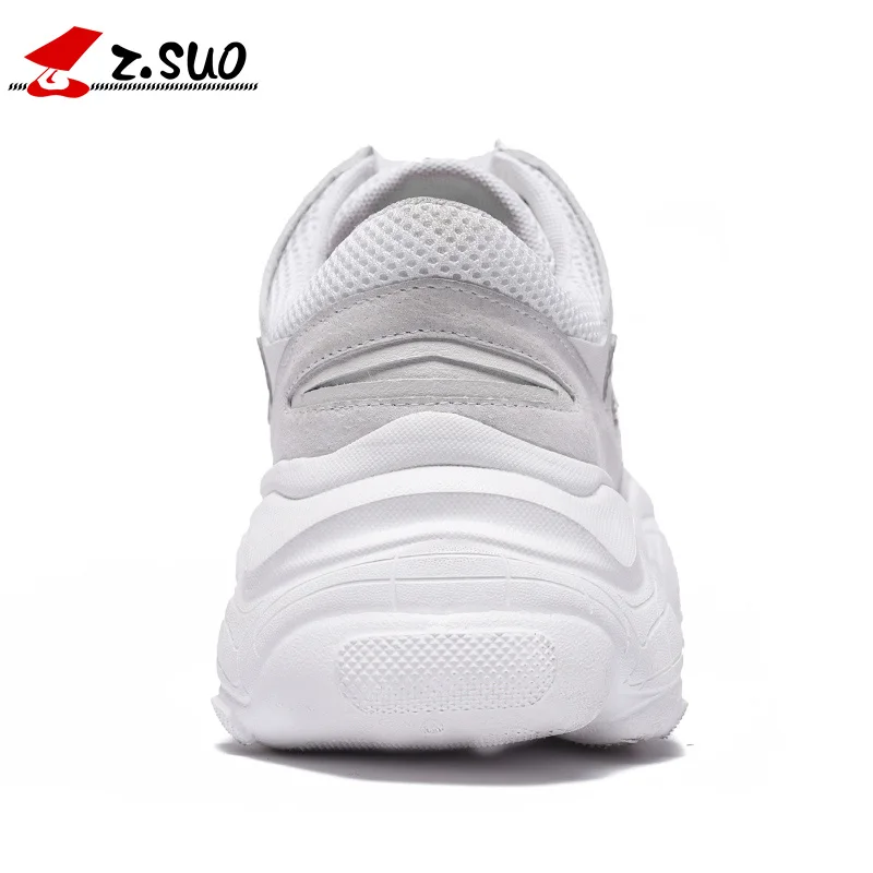 Aumento Zsuo De Altura Y Cuero Deporte Hombres Casuales Genuino Moda Zapatillas La Transpirable Primavera Marca caqui Verano Los Blanco Zapatos 61gr6Z