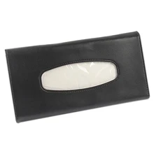 Автомобильный солнцезащитный козырек, кожаный Подвесной Стиль, Высококачественная коробка для салфеток, аксессуары для интерьера, коробка для салфеток