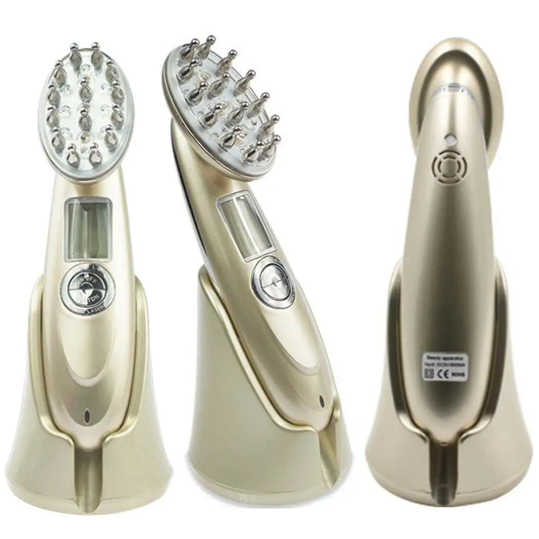 Laser Hair Growth Massage Comb Infrared AC 100-240V/50HZ Anti Hair Loss Hair Repair Vibration massage hair growth instrument Laser Hair Growth Massage Comb Infrared AC 100-240V/50HZ Anti Hair Loss Hair Repair Vibration massage hair growth instrument