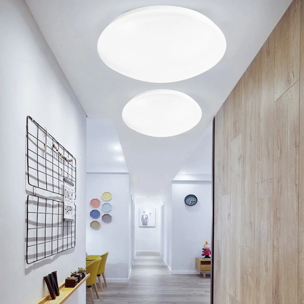 

Ceiling Light Lamp Wireless Control Color Adjustment Durable Brightness Adjustment Round Long Life Home Bluetooth Long Range