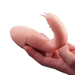 Палец Вибраторы Секс-игрушки для женщин клитор стимулирующая щетка вибрационный рукав для пальца G Spot массажный Вибратор взрослый