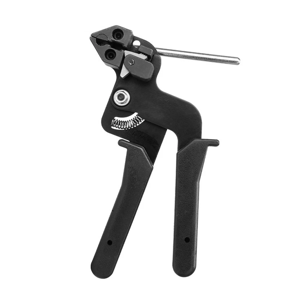 Stainless Steel Cable Tie Strapping Machine Scissors Combination Pliers Bundling Fasten Tools