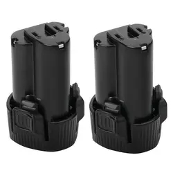 2 шт 3.0AH 10,8 V li-ion Батарея для Makita BL1013 BL1014 194550-6 194551-4 DF030