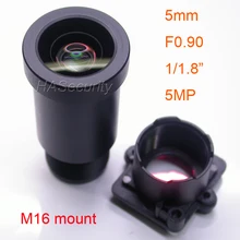Звездный светильник F0.90 aparure 5 мм объектив 5MP 1/1. " формат для датчика изображения IMX327, IMX307, IMX290, IMX291 Модуль платы блока программного управления камеры F0.9