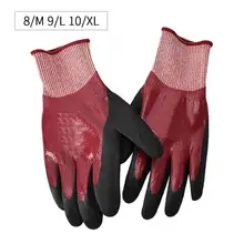 Уровень 5 порезостойкие охраны труда рабочие перчатки маслостойкие защитные перчатки распродажа