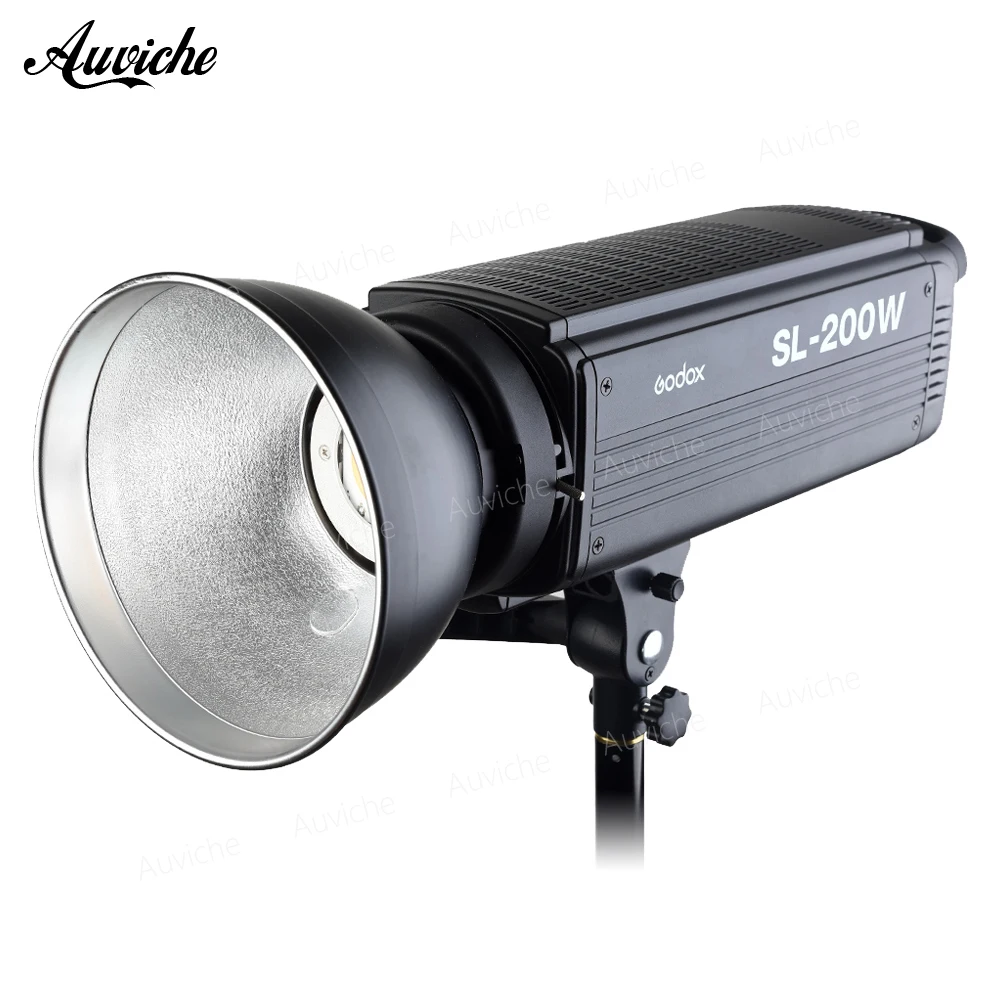

Godox SL-200W 5600K Studio LED Video Light Fill light Photo LED Light Bowens Mount White light Version for Studio Video