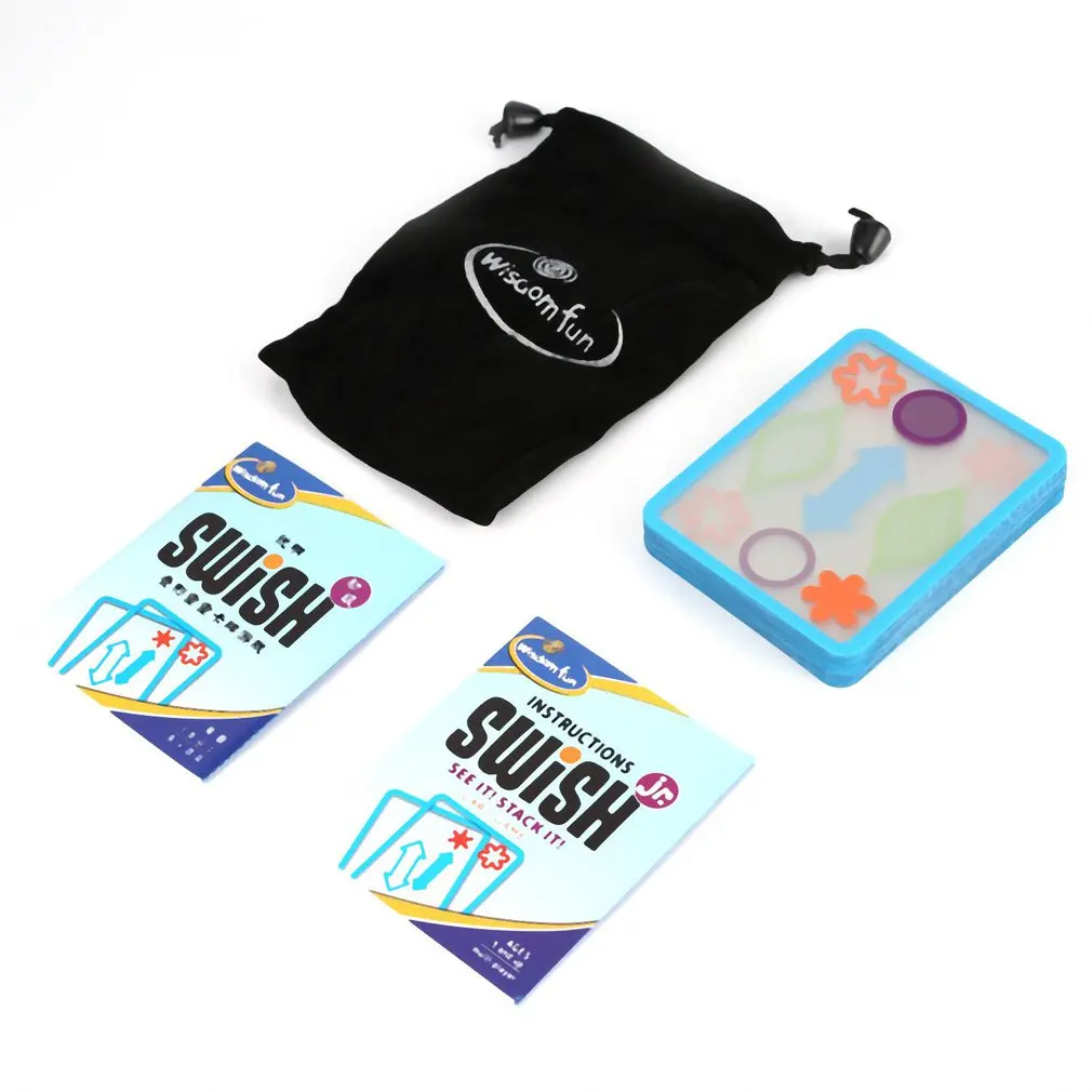 

Swish - A Fun Transparent Card Game and Toy of the Year Nominee For Age 8 and Up