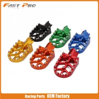 Красный ЧПУ подножки педали Подставки для Lucky MX Thumpstar Explorer Braaap Atomic Pitpro Pitster Pro Pit Dirt Bike - изображение