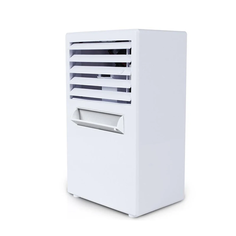 

LICE Portable Summer Mini Personal Air Conditioner Fan,Air Conditioner Evaporative Air Cooler Misting Desktop Table Desk Cooli