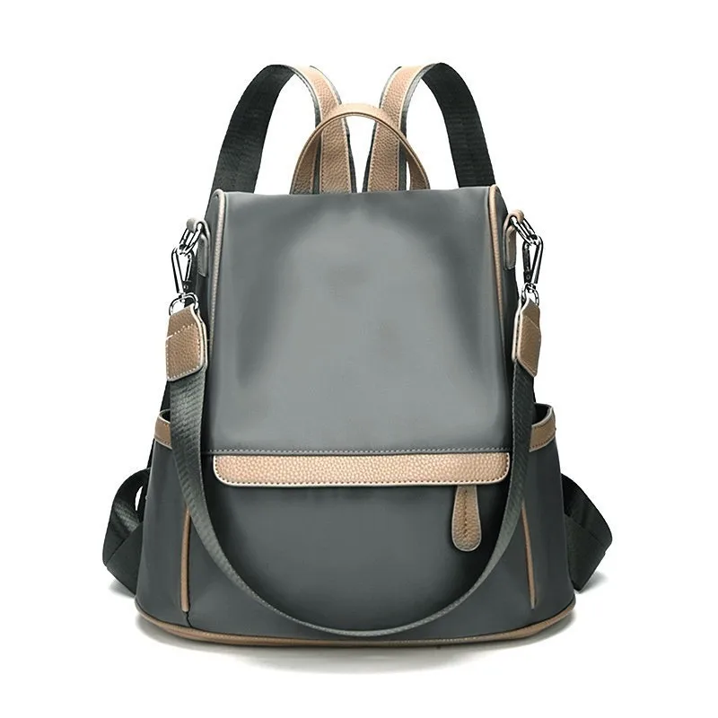 LIKWTHIS женский рюкзак для мужчин водонепроницаемый простой стильный рюкзак для женщин Оксфорд кожаный модный винтажный цельный рюкзак Escolar