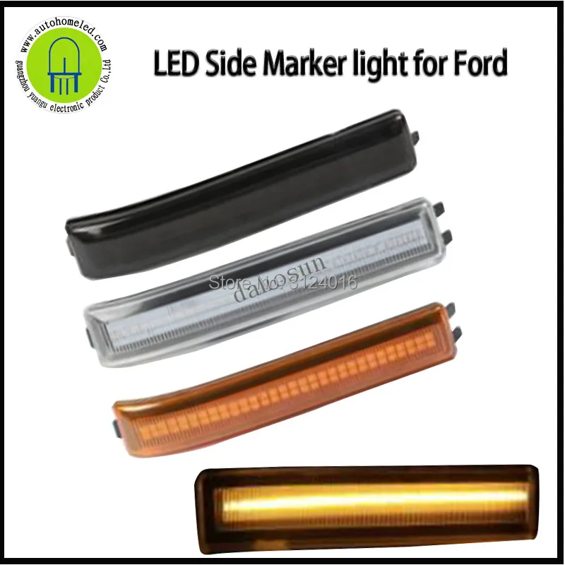 

2pc X dahosun LED Rearview Mirror light for Ford 9L3Z17E748BA 9L3Z17E749BA DOT F150 2009-2014 Raptor 2010-2014 Amber beam