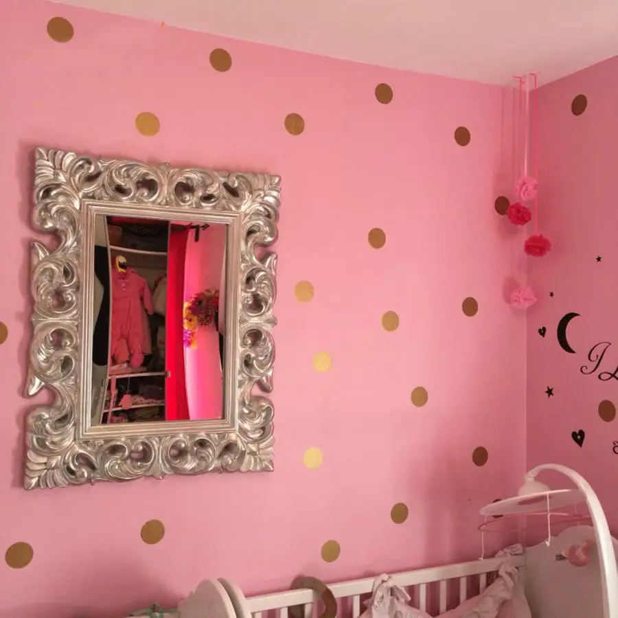 مجموعة من 126 البولكا نقطة ملصقات جدار صائق تشايلدز الاطفال الفينيل ديكور فني البقع ملصقات جدار مجموعة من 126 البولكا نقطة ملصقات جدار صائق تشايلدز الاطفال الفينيل ديكور فني البقع ملصقات جدار