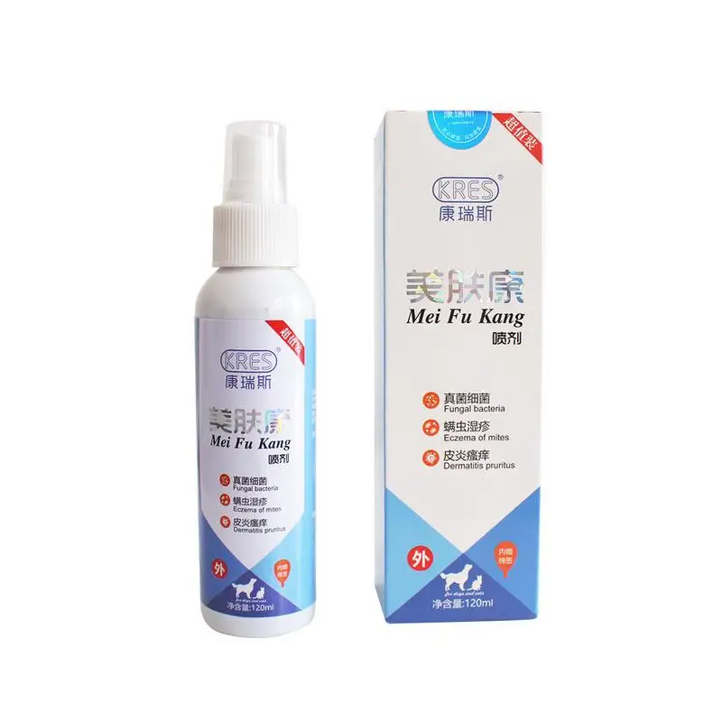 

Pet Spray Mites Eczema Dermatitis Itching Skin Disease Prevention Repairing Spray Cat Dog Repair Lubrication Sterilizer