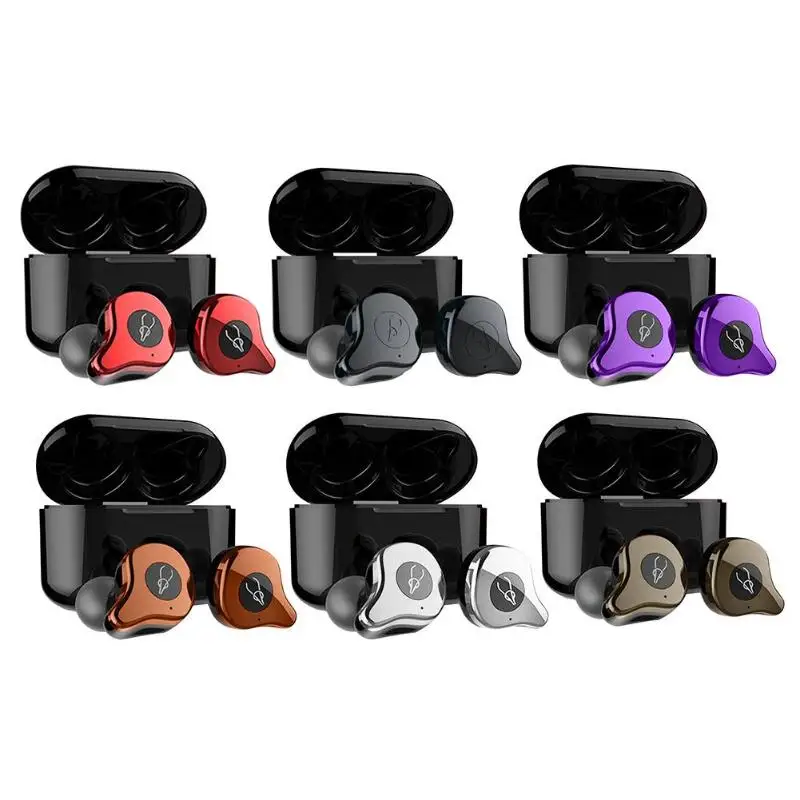 

E12 Pro TWS Wireless Bluetooth Earphones HIFI Monitor Noise Isolation In-ear Sport Headset Wireless Charging Box PK X12