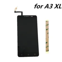 Tela de reposição para alcatel, 6.0 polegadas para alcatel a3 xl 9008u 9008 lcd + touch screen digitador peça de substituição para 9008x 9008d 9008a celular telefone celular