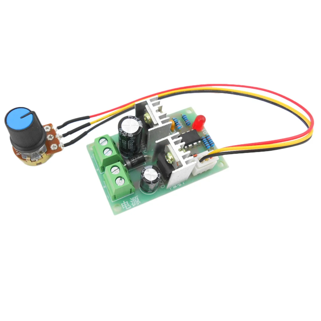 

12/24/36V 3A 100W General Purpose Pulse Width PWM Motor Driver DC Motor Governor Miniature Governor