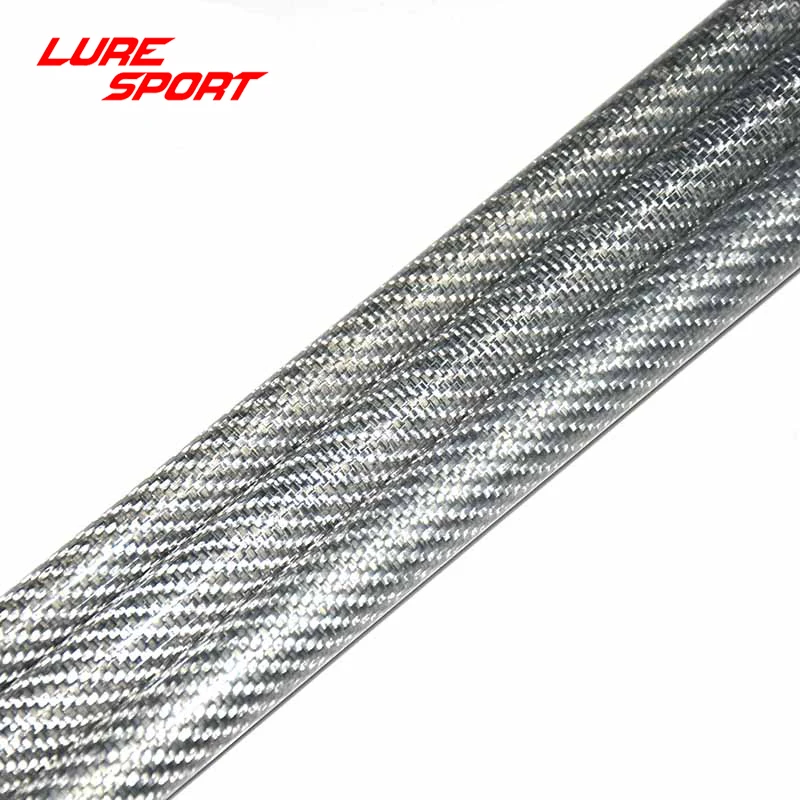 LureSport, цветная нить, тканая углеродная трубка, 50 см, стержень, заготовка для удочки, компонент, рыболовная удочка, заготовка, ремонт, аксессуары для DIY