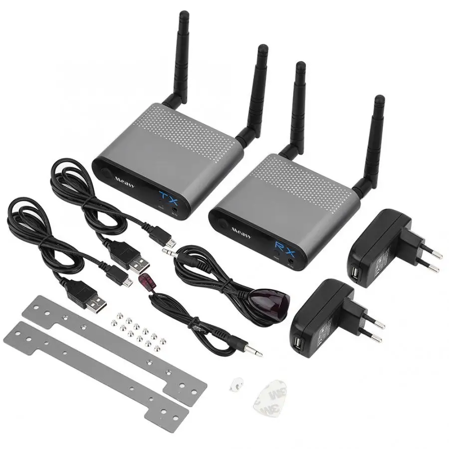 

Measy Air pro 2.4G/5G Dual Band AV Sender Transmitter & Receiver 1-for-all 328ft 1080P Wireless AV Sender