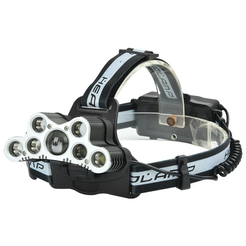 

9 LED Headlamp Headlight Outdoor Fishing Camping Head Lamp Front Flashlight