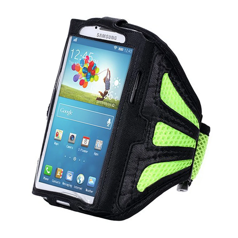 Funda deportiva impermeable con banda para el brazo S3 S4 S5 S6, funda para teléfono con brazo, accesorios correr, funda para cinturón gimnasio|Estuches para teléfono| - AliExpress