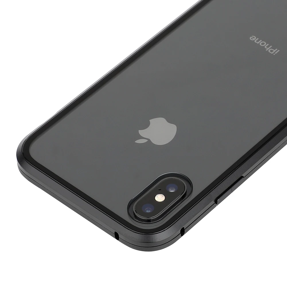 Роскошный Магнитный чехол для iPhone 11 pro max металлический стеклянный iphone x/xs/6/6s/7/8 plus