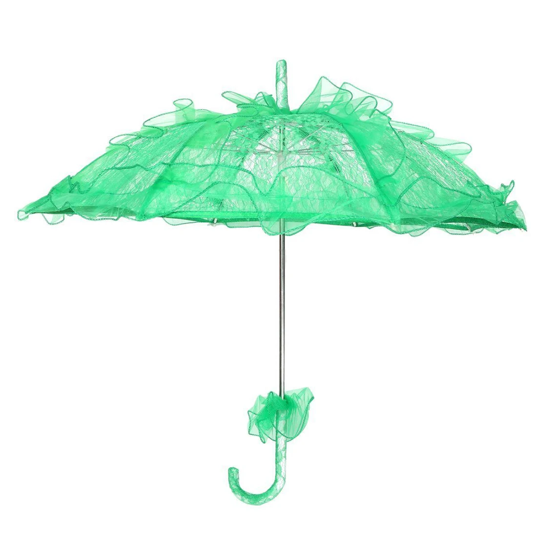 

Lace Parasol Wedding Lace Flower Wedding Bride Parasol Umbrella Green