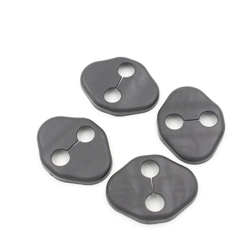 

Dongzhen Fit For KIA K2 RIO SOUL Hyundai solaris erna Rena 4pcs Car Door lock decoration cover Door lock protective cover