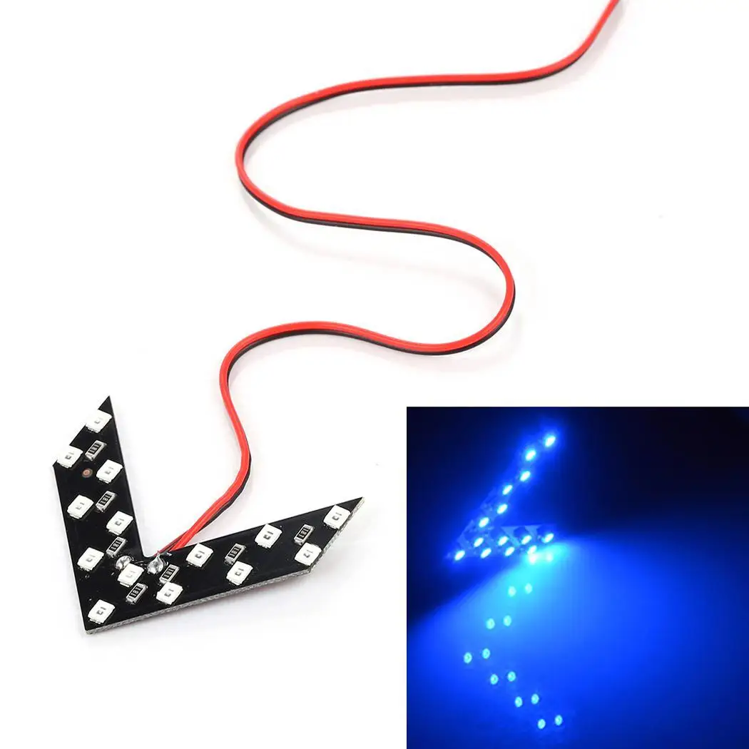 14 SMD светодиодный светильник с панелью стрелы для автомобиля 5 Вт задний 12 в