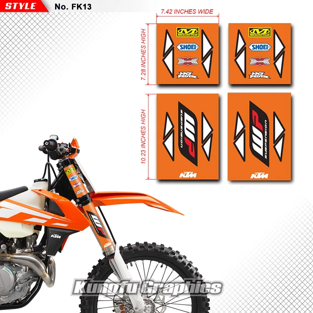 KTM SX 85 BIG WHEEL MOTOCROSS RIM DECALS GRAPHICS MX STICKERS 19/" 16/" BLK ORANGE