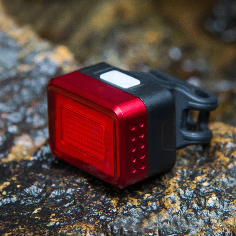 USB велосипедный задний светильник автоматический тормоз индукционный MTB ночная