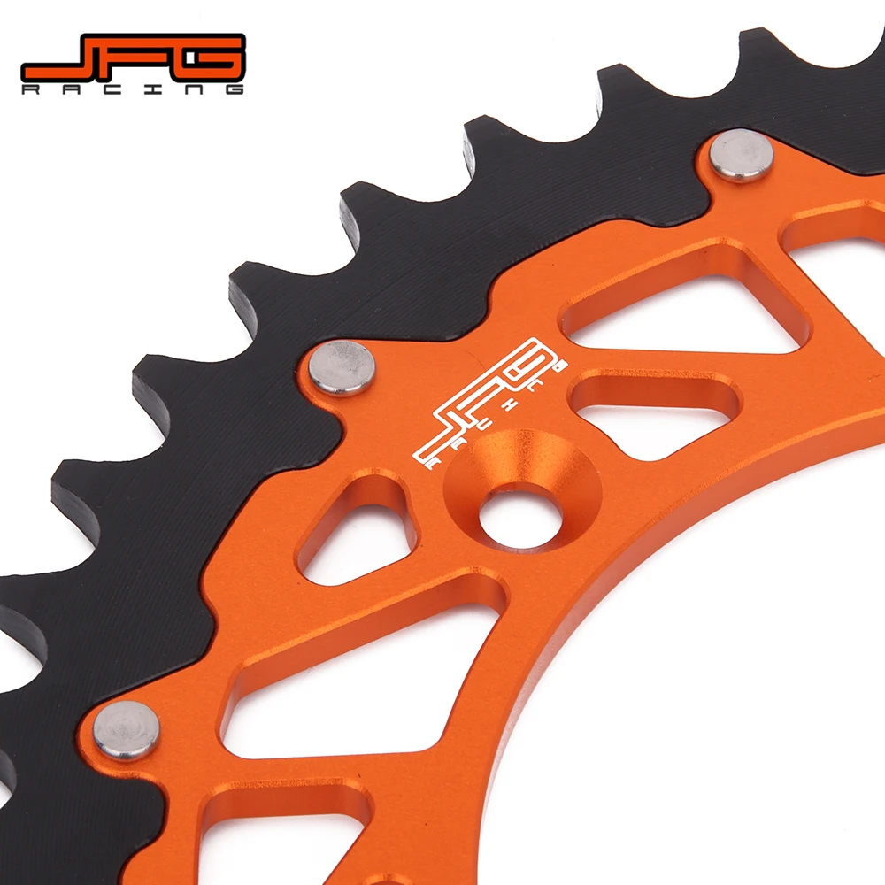 Задняя звездочка цепи 42T 45T 48T 50T 52T для KTM EXC SX XC XCW XCF SMR SXF XCFW 125 150 200 250 300 350 450 525 530 660