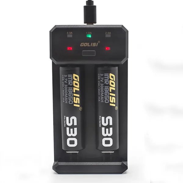 

GOLISI L2 5V 2A Quick USB Charging Battery Charger Current Optional Smart Overcharging Protect Camping Huntin