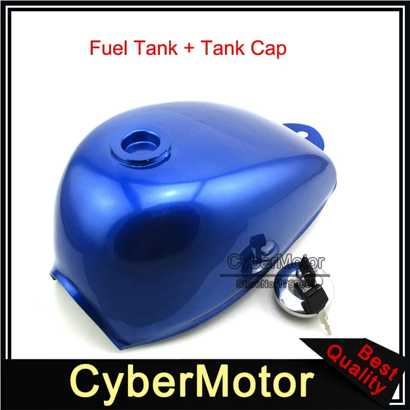 

Blue Gas Fuel Tank + Cap Cover With Key For Honda Mini Trail Monkey Motor Bike Z50 Z50A Z50J Z50R Motorcycle