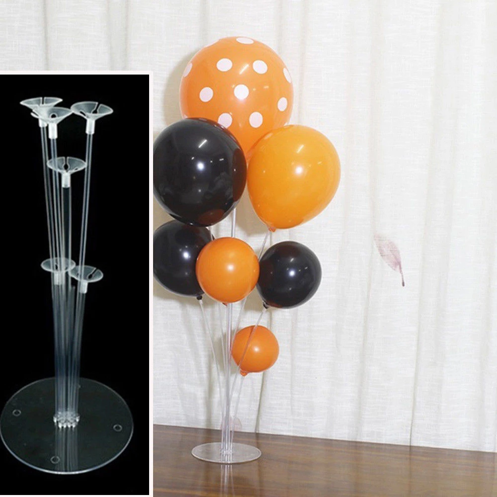 

New Transparent Party Balloon Stick DIY Birthday Decor Latex Balloon Table Floating Letter Balloons Supporting Rod Ballon Holder
