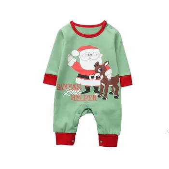 

Unisex Baby Boys Girls Clothes Winter Autumn Rompers Infant Newborn Long Sleeve Christmas Thick Cotton Jumpsuits Bebe Clothes