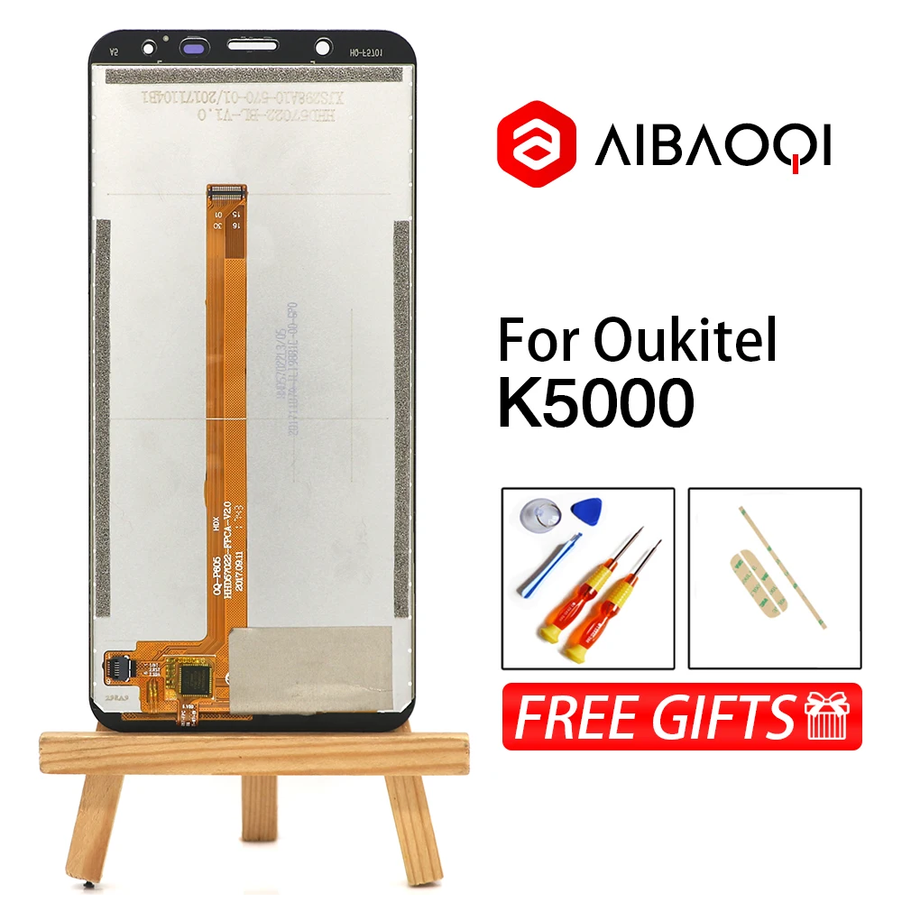 AiBaoQi новый оригинальный 5 7 дюймовый сенсорный экран + 1440x720 ЖК дисплей в сборе