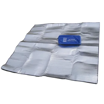 

New 200*200cm Aluminum Backing Insulating Insulation Foam Camping Mat Blanket Cushion Pad for Camping Hiking