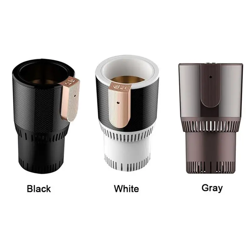 

ABS 12V Smart Car Heating Cup Cooler Warmer Cup Holder Electric Smart Anti-slip Cup Holder Auto Interior Accessories