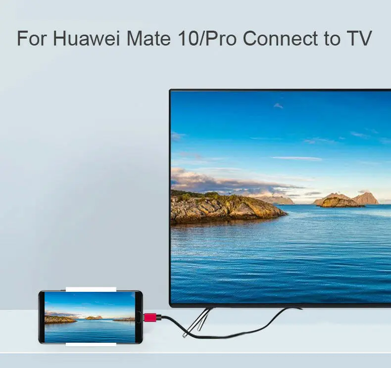 USB 3 1 Type C телефон к HDMI ТВ/HDTV видео кабель для Samsung Galaxy S8 S9 Plus| |